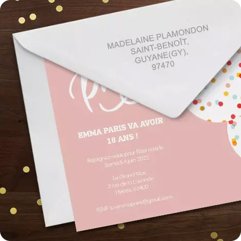 enveloppes blanches